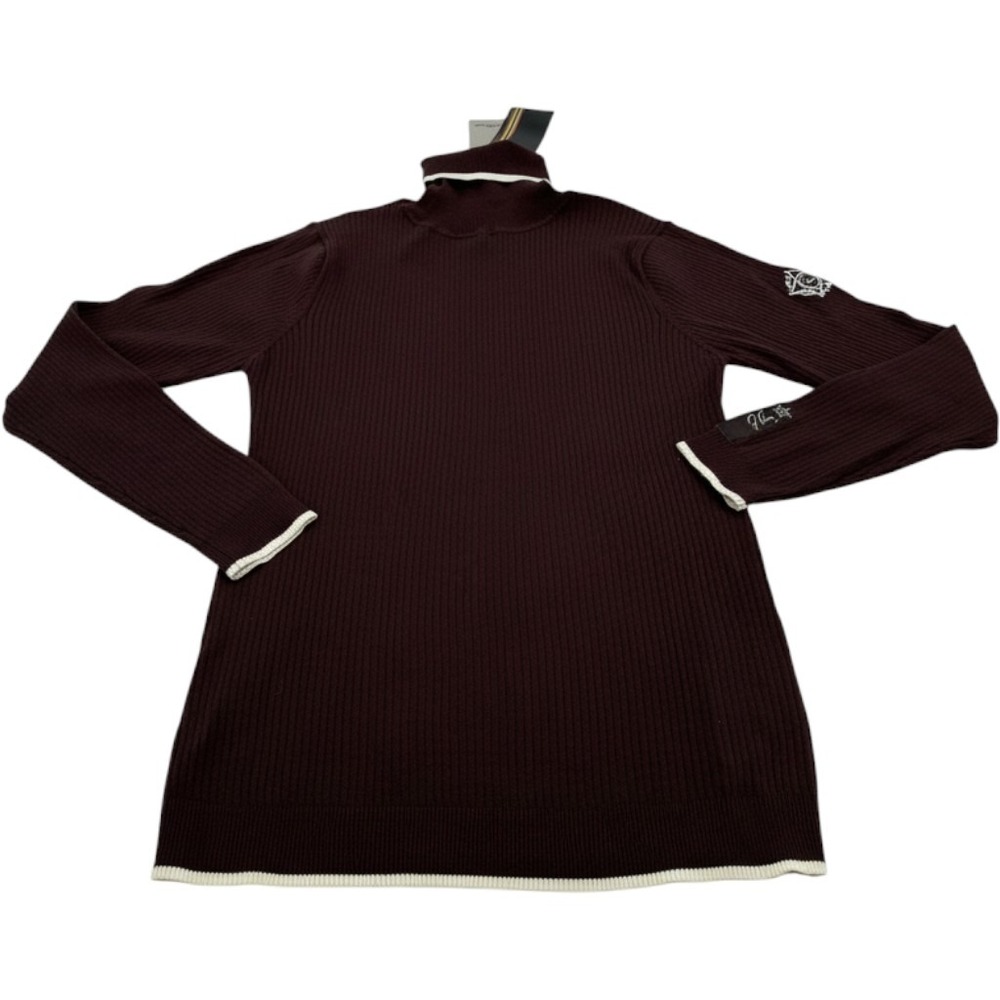Pessoa by Horseware Turtleneck Sweater Womens XXL Brown Excellent Ribbed Knit